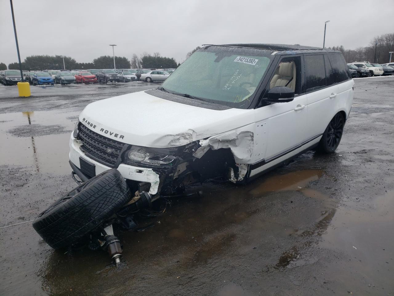 Photo 2 from auction – 2014 LAND ROVER RANGE ROVE with VIN SALGS2EF8EA144200