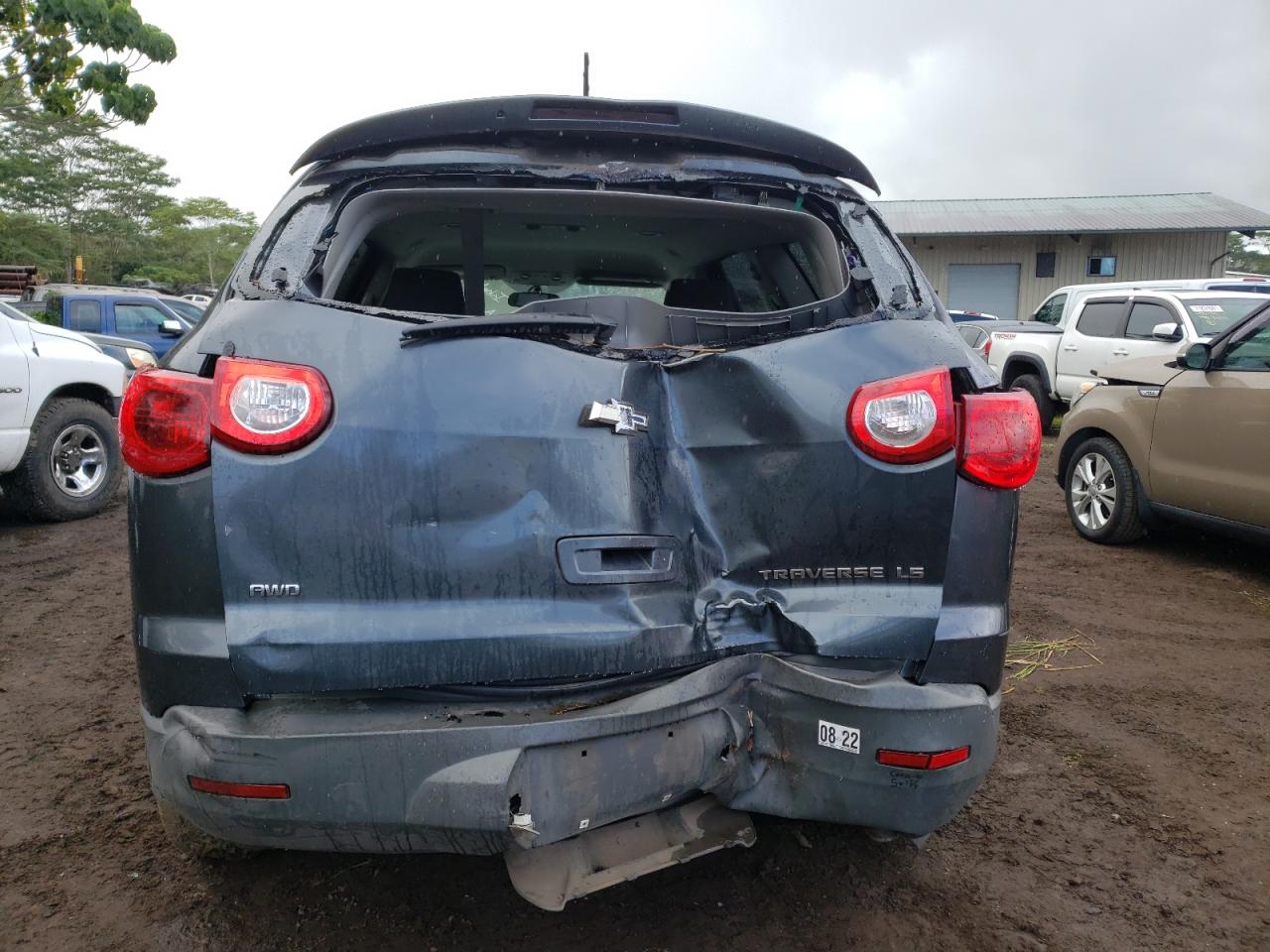 Photo 9 from auction – 2011 CHEVROLET TRAVERSE L with VIN 1GNKVFED5BJ209604