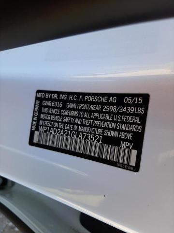 Photo 10 from auction – 2016 PORSCHE CAYENNE GT with VIN WP1AD2A21GLA73521