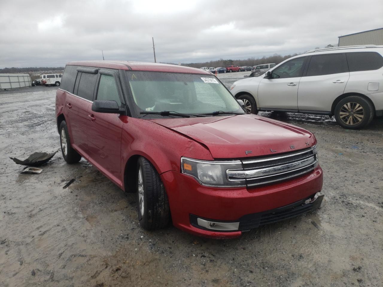 FORD FLEX SEL 2014 with VIN 2FMGK5C85EBD25400 - Photo from auction