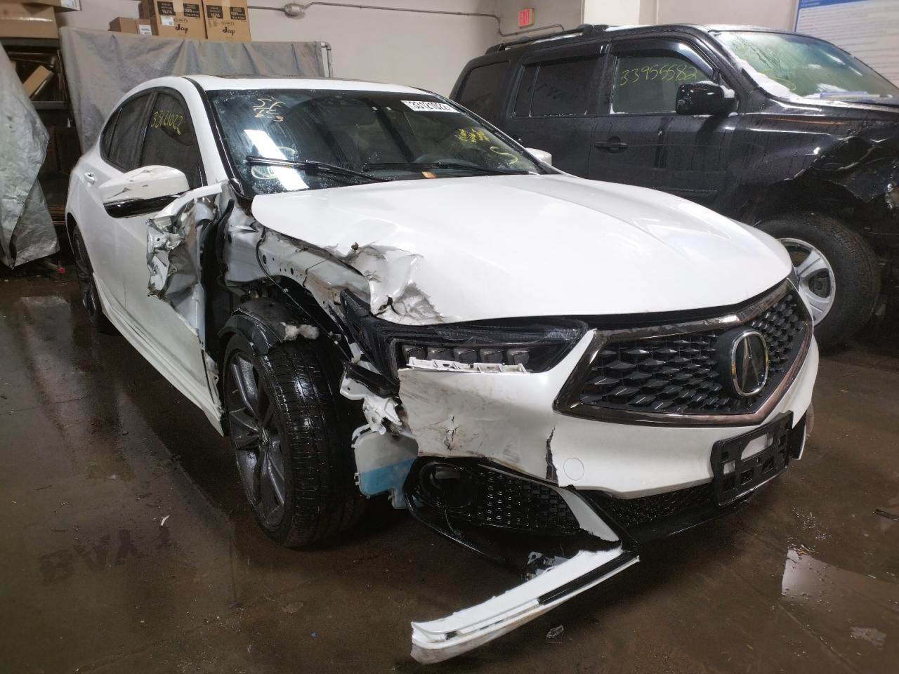 ACURA TLX TECH+A 2018 with VIN 19UUB3F62JA000815 - Photo from auction