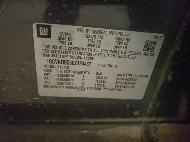 Photo 10 from auction – 2014 CHEVROLET SILVERADO with VIN 1GCVKREC5EZ124467