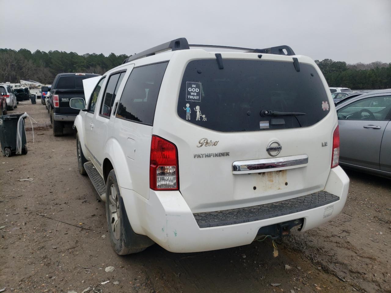 Photo 3 from auction – 2012 NISSAN PATHFINDER with VIN 5N1AR1NN0CC628918