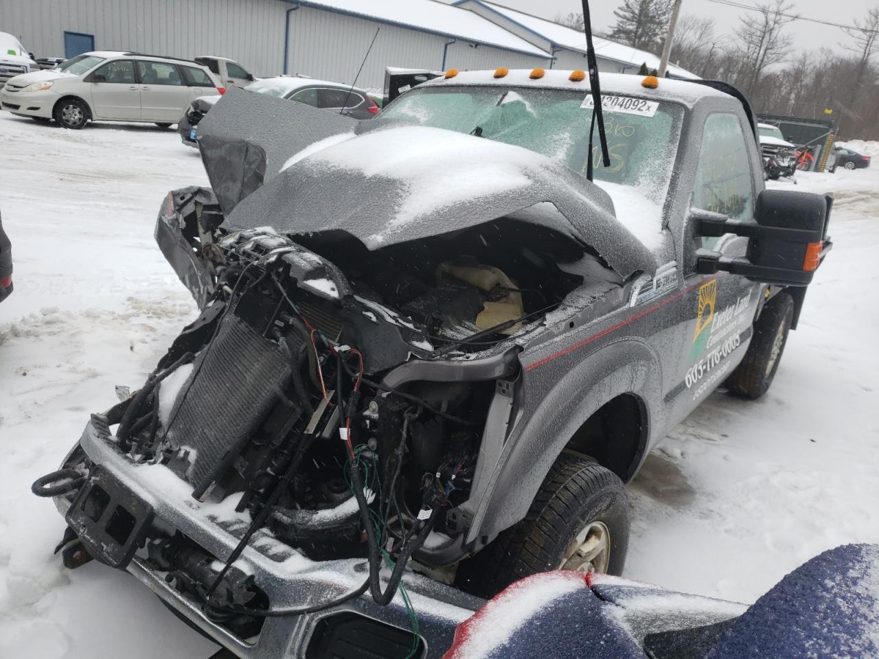 Photo 2 from auction – 2014 FORD F350 SUPER with VIN 1FTRF3B68EEA12626