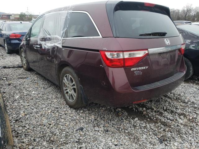 Photo 3 from auction – 2011 HONDA ODYSSEY EX with VIN 5FNRL5H64BB016646