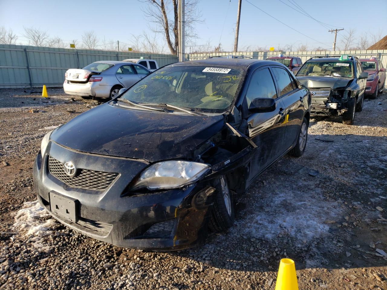 Photo 2 from auction – 2009 TOYOTA COROLLA BA with VIN 1NXBU40E39Z012886