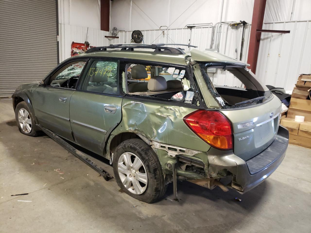 Photo 9 from auction – 2005 SUBARU LEGACY OUT with VIN 4S4BP62C357351655