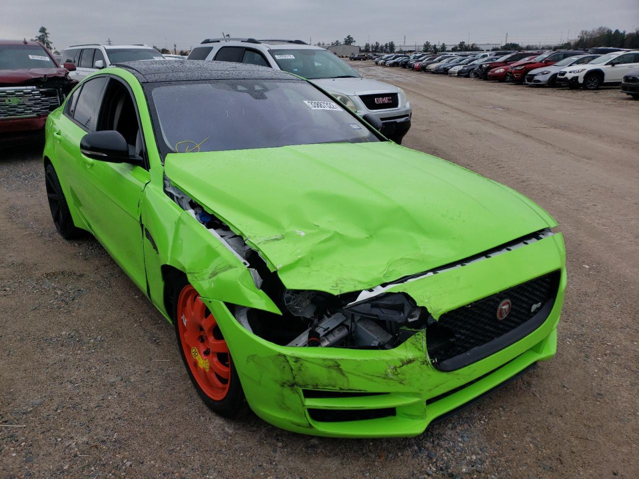 JAGUAR XE 2018 with VIN SAJAR4FX0JCP27839 - Photo from auction