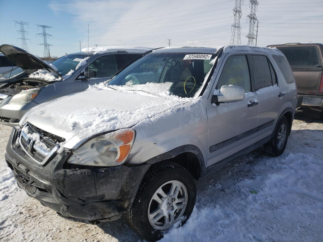 Photo 2 from auction – 2002 HONDA CR-V EX with VIN JHLRD788X2C091958