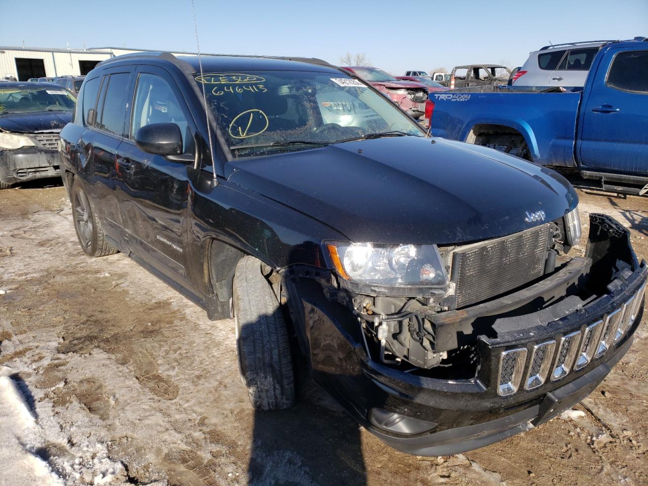 JEEP COMPASS SP 2016 with VIN 1C4NJDBB4GD646413 - Photo from auction