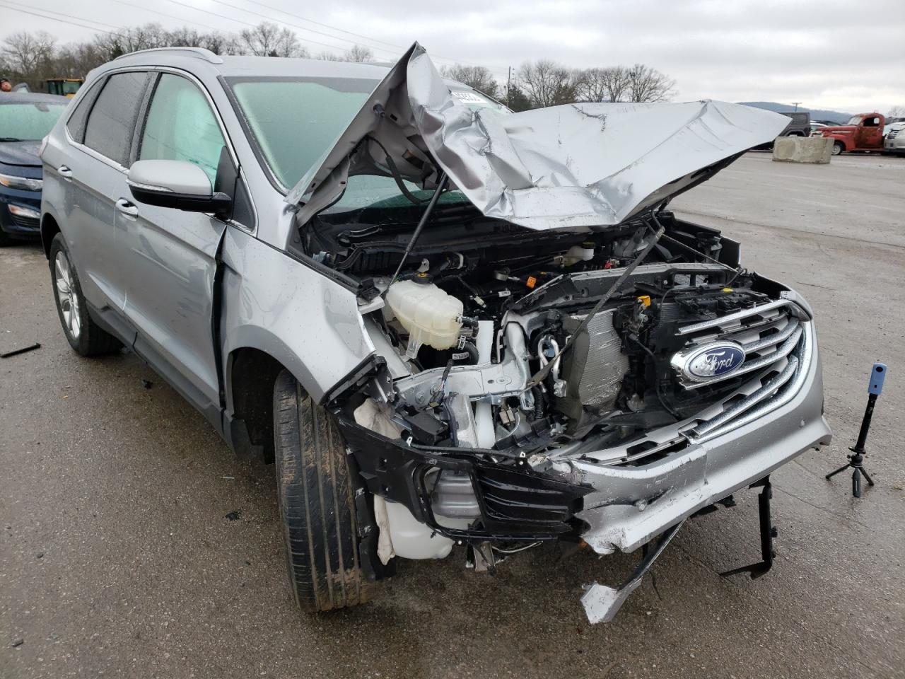 FORD EDGE TITAN 2020 with VIN 2FMPK3K96LBB34743 - Photo from auction