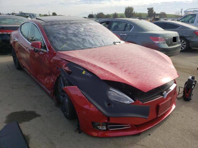 TESLA MODEL S 2017 with VIN 5YJSA1E45HF219394 - Photo from auction