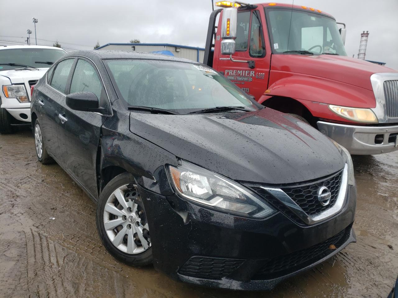 NISSAN SENTRA S 2016 with VIN 3N1AB7AP0GL682672 - Photo from auction