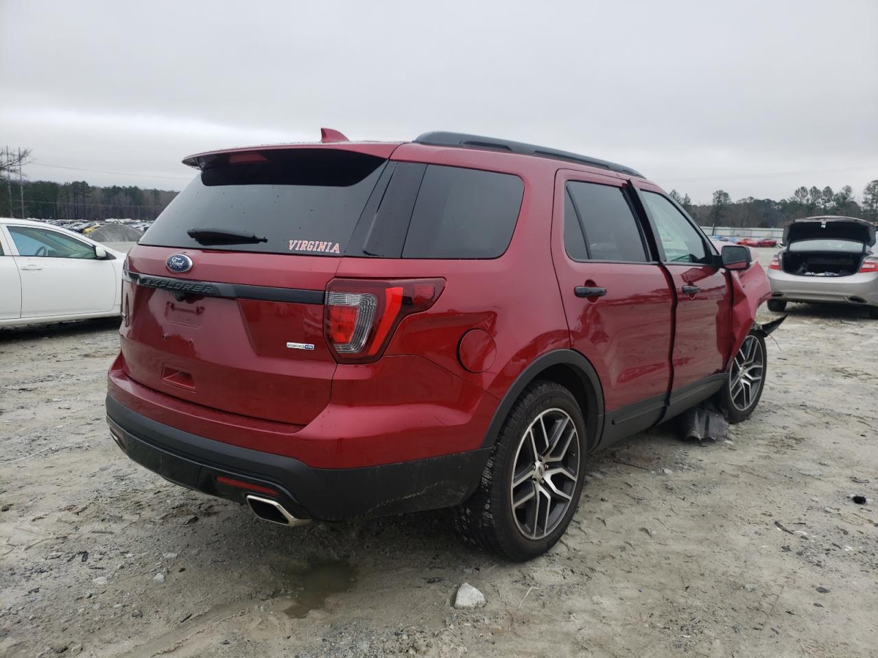 Фото 4 с аукциона – 2016 FORD EXPLORER S с VIN 1FM5K8GT2GGB83672