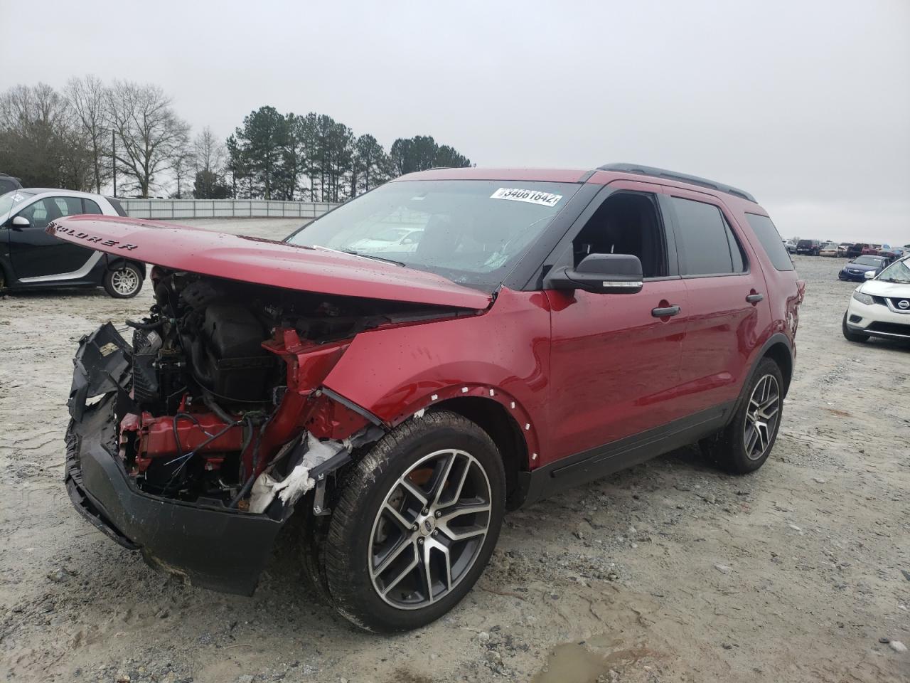 Photo 2 from auction – 2016 FORD EXPLORER S with VIN 1FM5K8GT2GGB83672