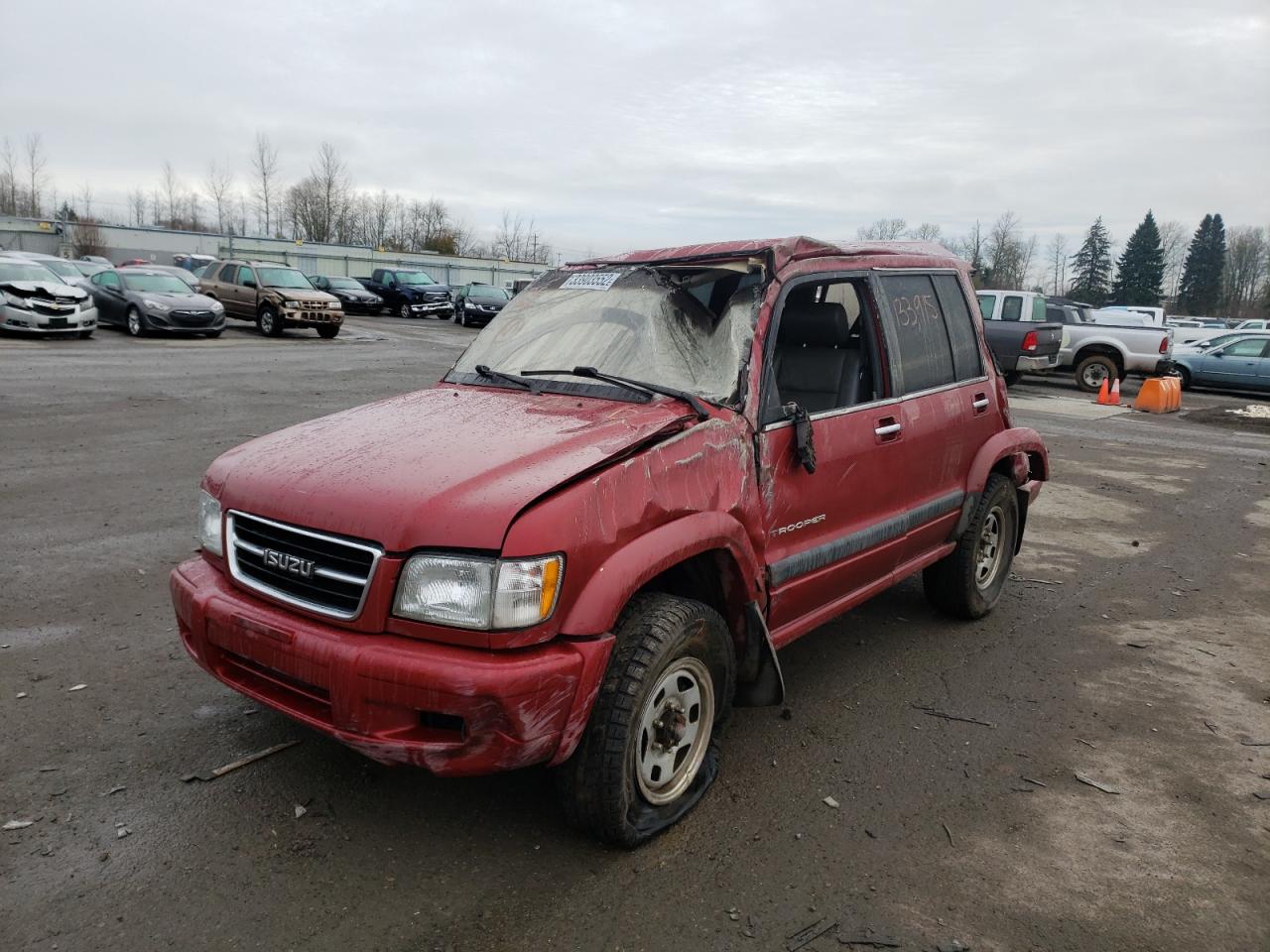 Photo 9 from auction – 1998 ISUZU TROOPER S with VIN JACDJ58X6W7917021