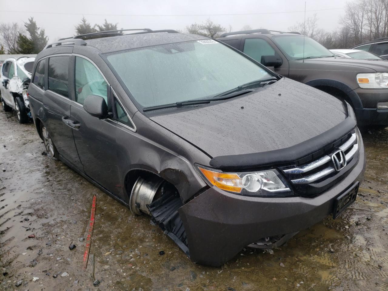 Photo 1 from auction – 2016 HONDA ODYSSEY EX with VIN 5FNRL5H60GB024332