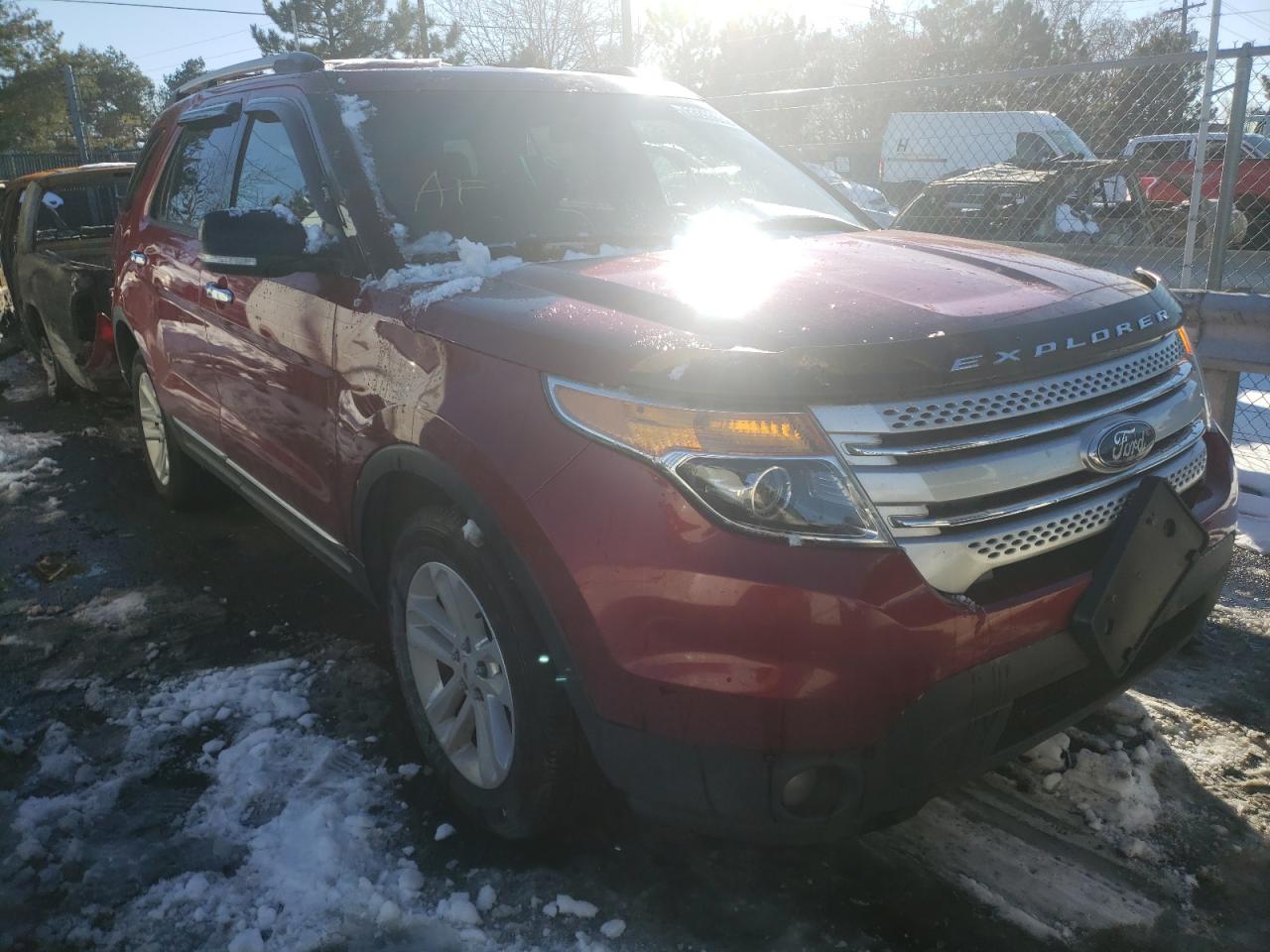 FORD EXPLORER X 2014 with VIN 1FM5K8D85EGA89895 - Photo from auction