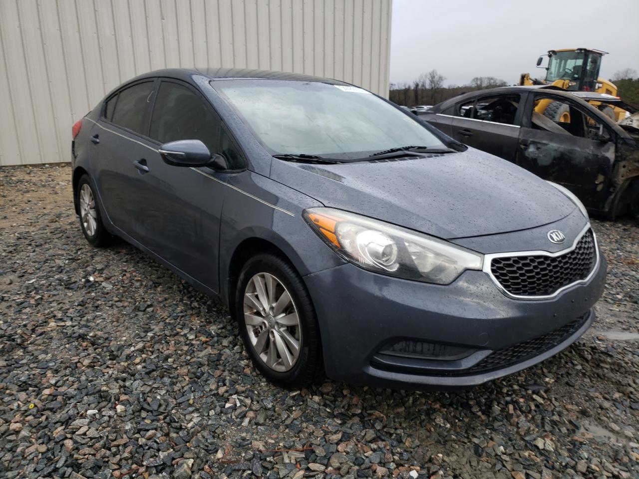 KIA FORTE LX 2014 with VIN KNAFX4A65E5144120 - Photo from auction
