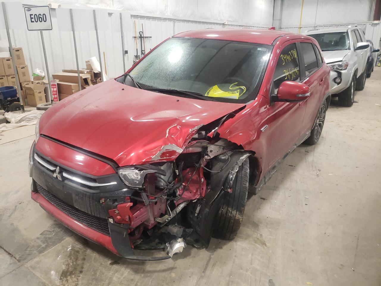 Photo 2 from auction – 2019 MITSUBISHI OUTLANDER with VIN JA4AP3AU8KU016357