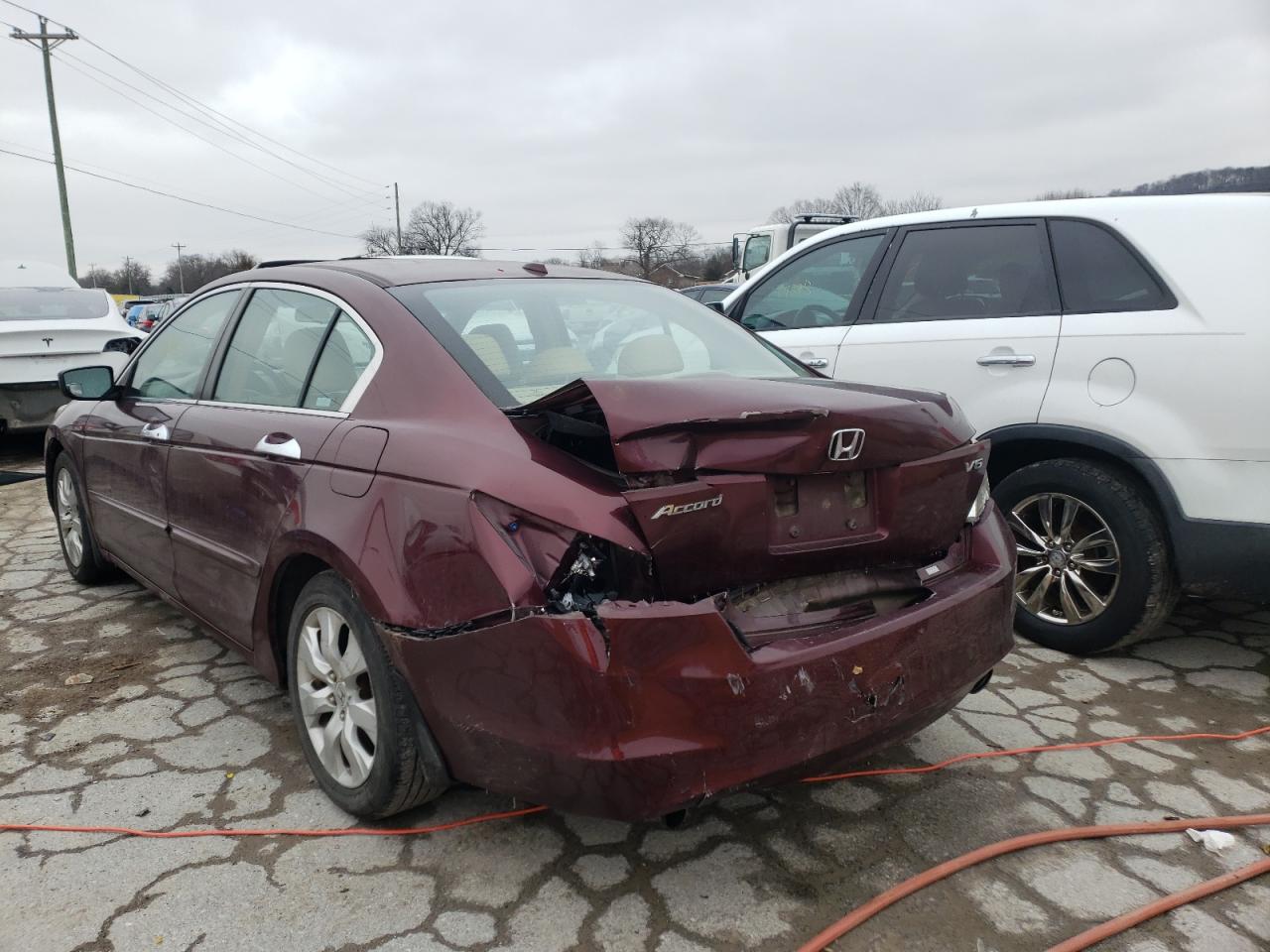 Photo 9 from auction – 2008 HONDA ACCORD EXL with VIN 1HGCP36848A065321