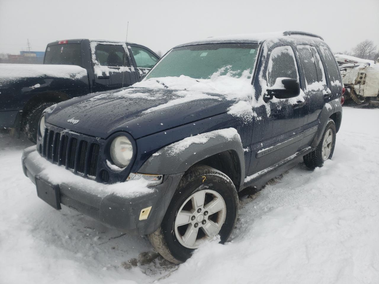 Photo 2 from auction – 2006 JEEP LIBERTY SP with VIN 1J4GK48K16W106706