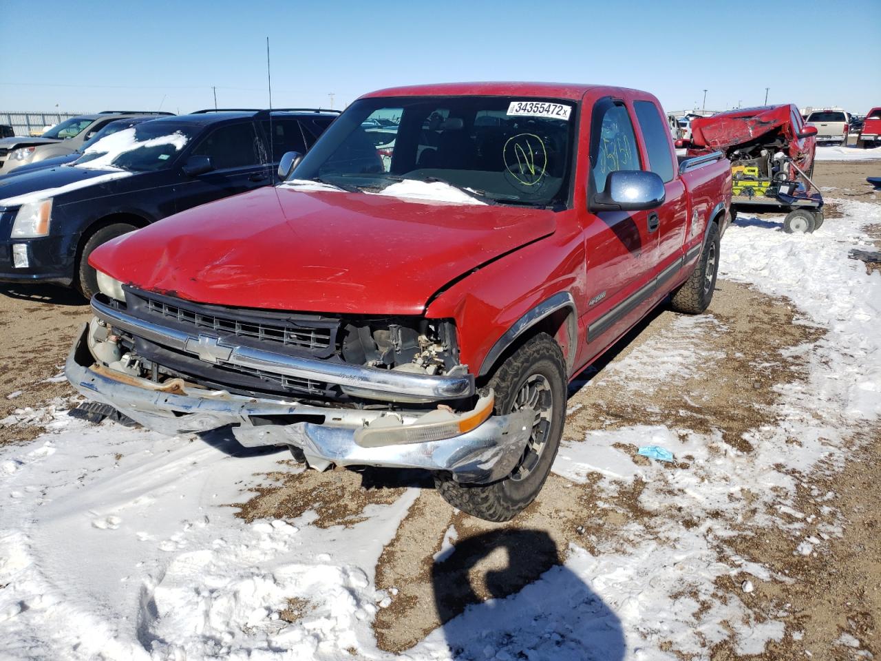 Photo 2 from auction – 2000 CHEVROLET SILVERADO with VIN 2GCEC19V2Y1380797