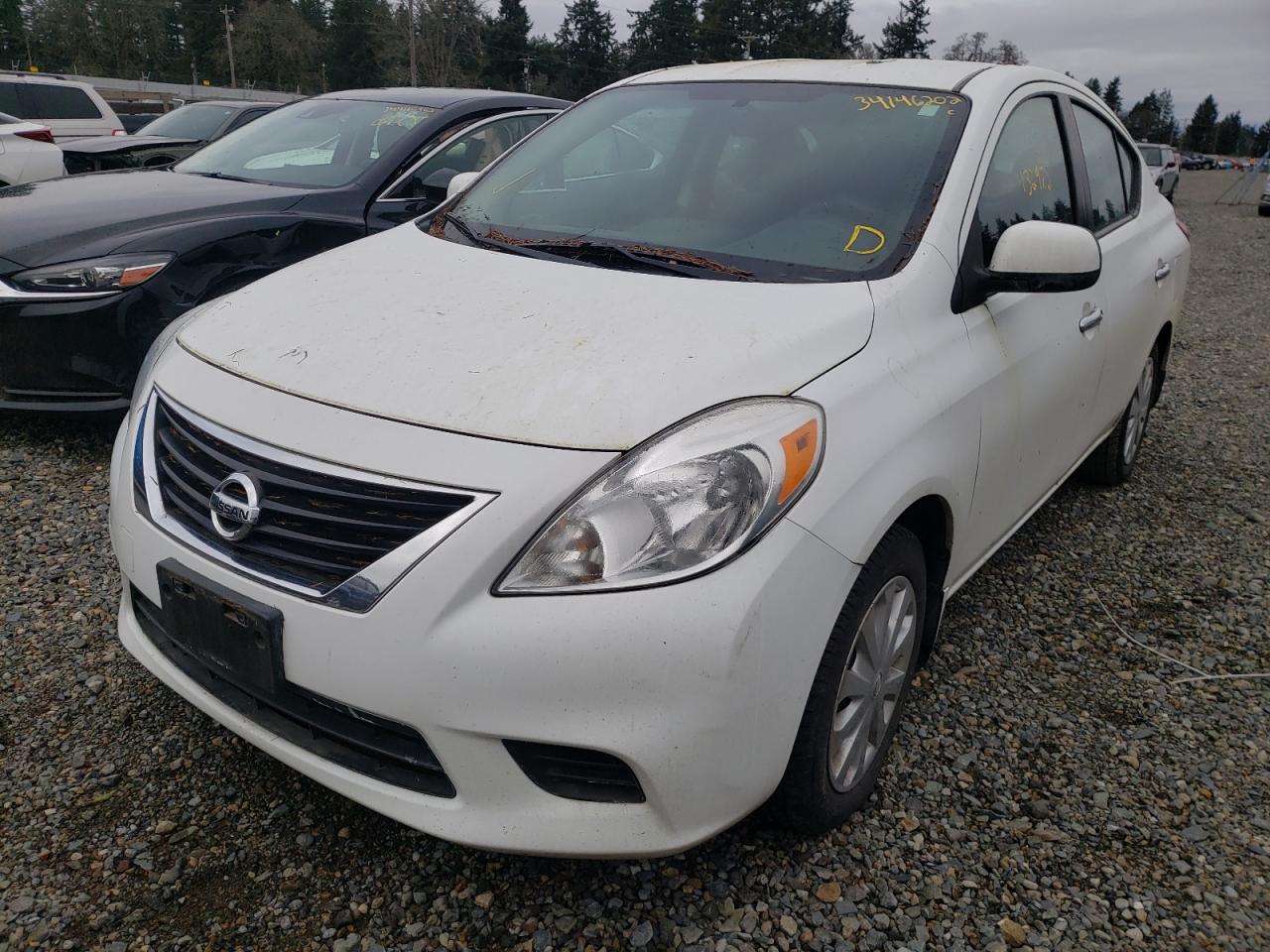 Photo 2 from auction – 2013 NISSAN VERSA S with VIN 3N1CN7AP8DL862221