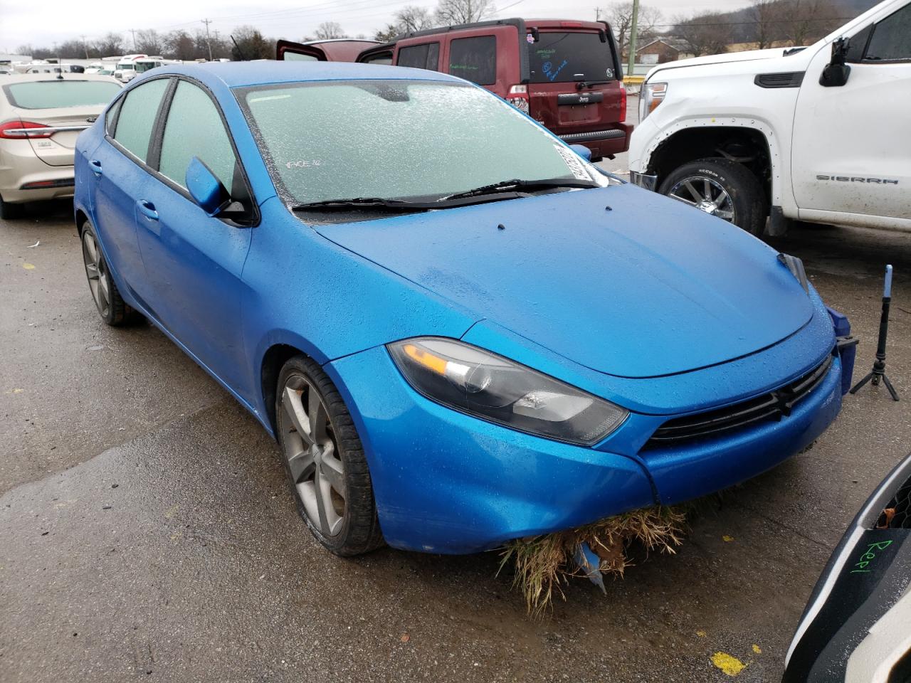 DODGE DART SXT 2015 with VIN 1C3CDFBB6FD344151 - Photo from auction