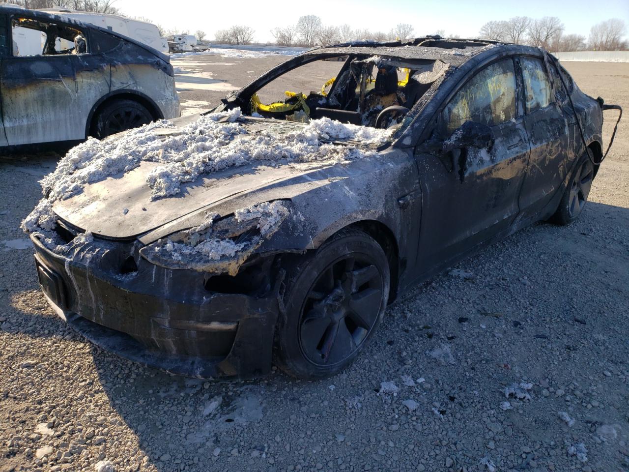 Photo 2 from auction – 2021 TESLA MODEL 3 with VIN 5YJ3E1EA7MF854447