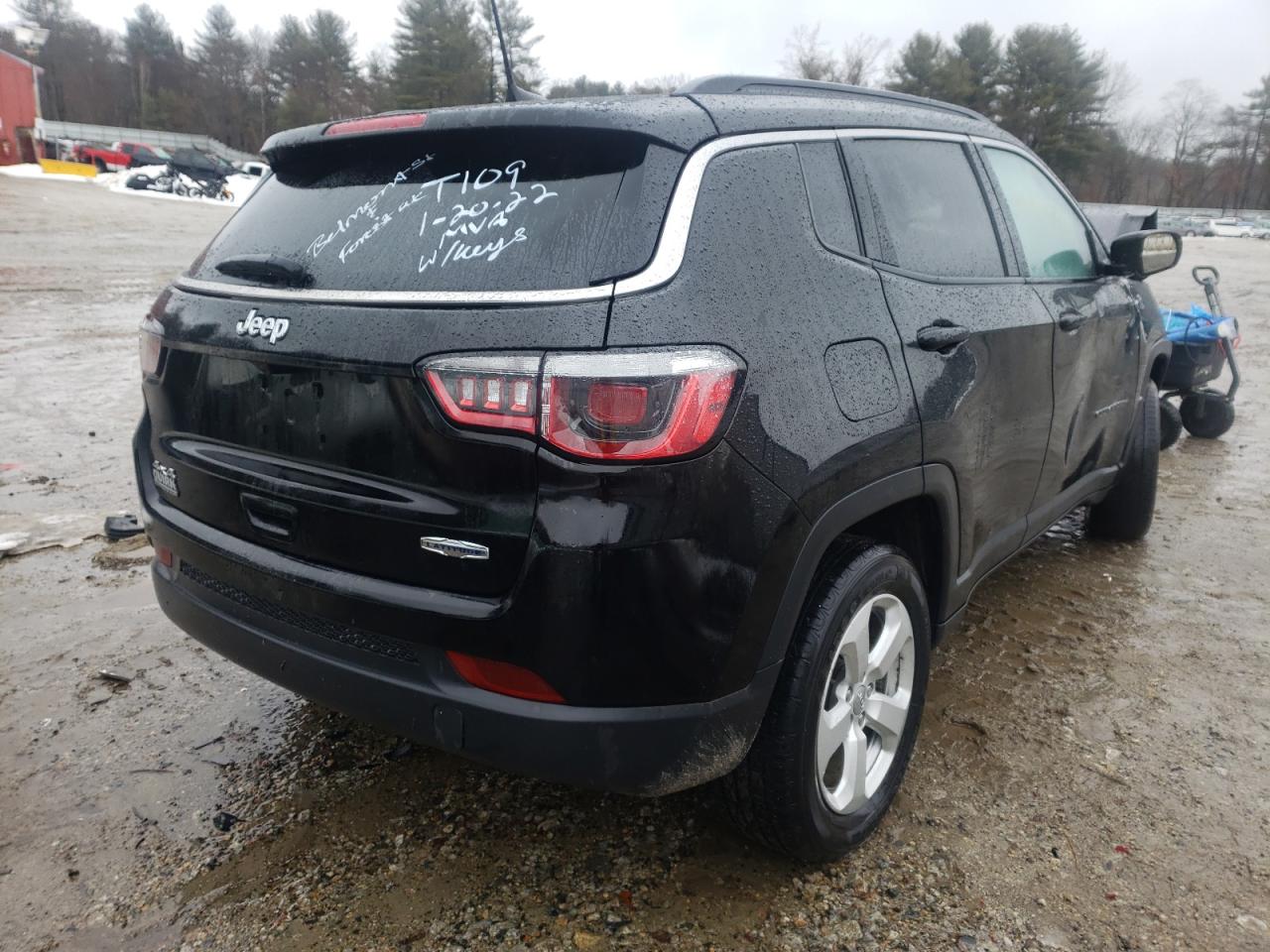 Photo 4 from auction – 2019 JEEP COMPASS LA with VIN 3C4NJDBB1KT813183