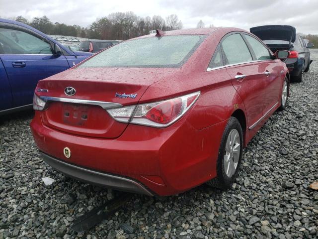 Photo 4 from auction – 2013 HYUNDAI SONATA HYB with VIN KMHEC4A40DA083124