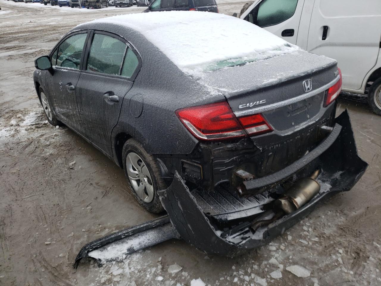 Photo 3 from auction – 2013 HONDA CIVIC LX with VIN 2HGFB2F56DH524419