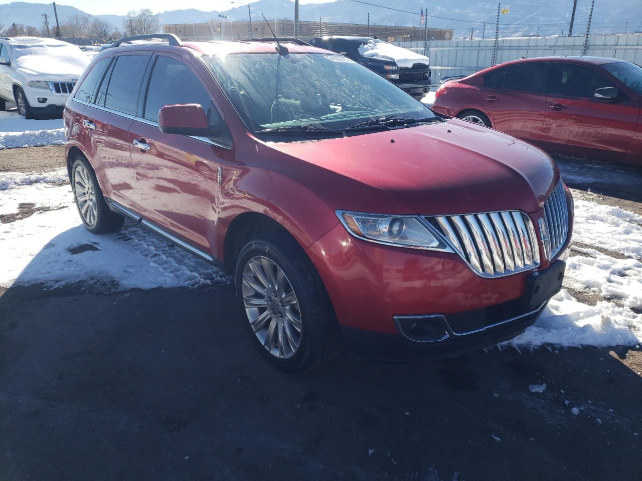 LINCOLN MKX 2011 with VIN 2LMDJ8JKXBBJ12299 - Photo from auction