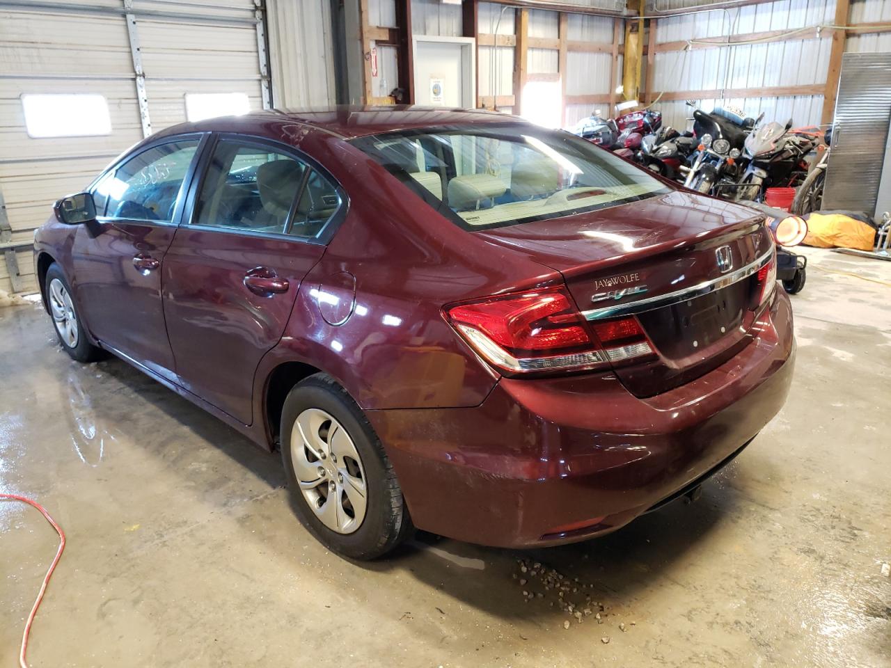 Photo 3 from auction – 2015 HONDA CIVIC LX with VIN 19XFB2F54FE027446