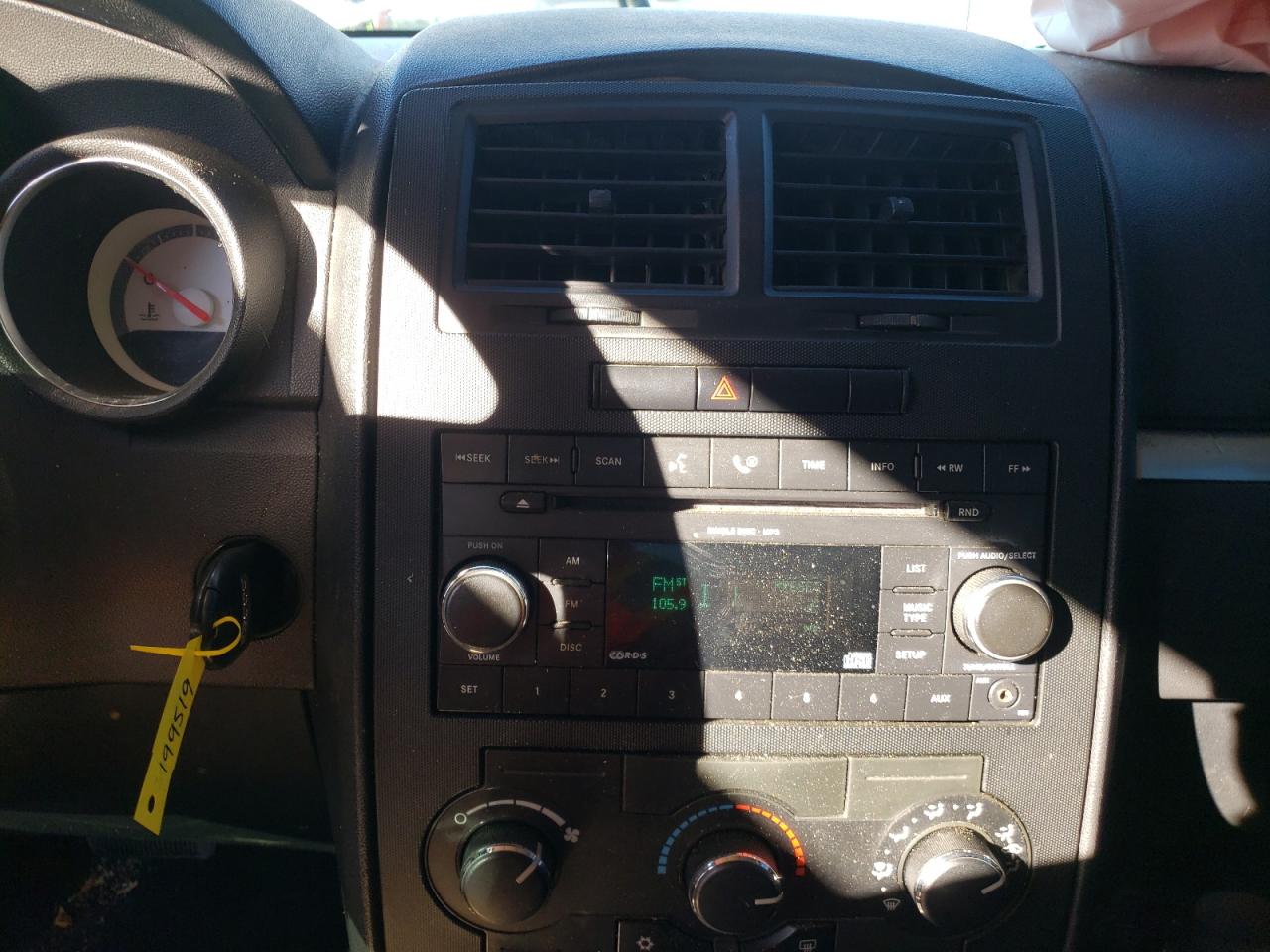 Photo 9 from auction – 2008 DODGE CHARGER with VIN 2B3KA43R28H199519