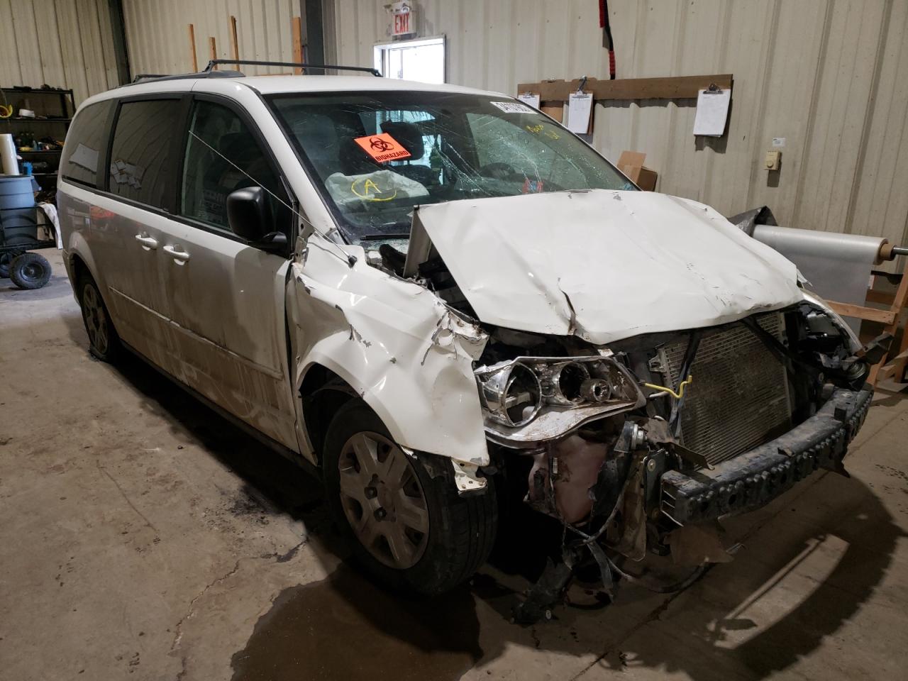 DODGE GRAND CARA 2012 with VIN 2C4RDGBG9CR396955 - Photo from auction
