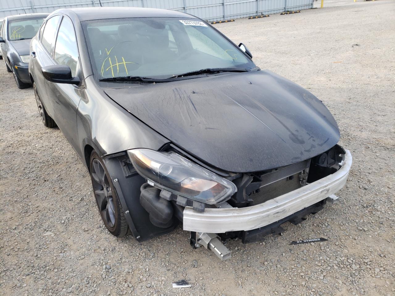 DODGE DART SE 2016 with VIN 1C3CDFAA6GD607362 - Photo from auction