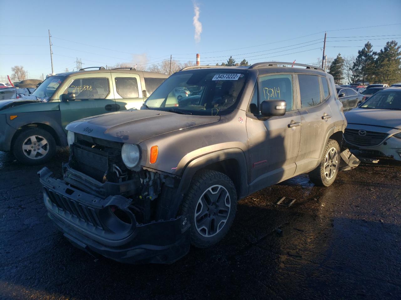 Photo 2 from auction – 2017 JEEP RENEGADE T with VIN ZACCJBCBXHPF28752