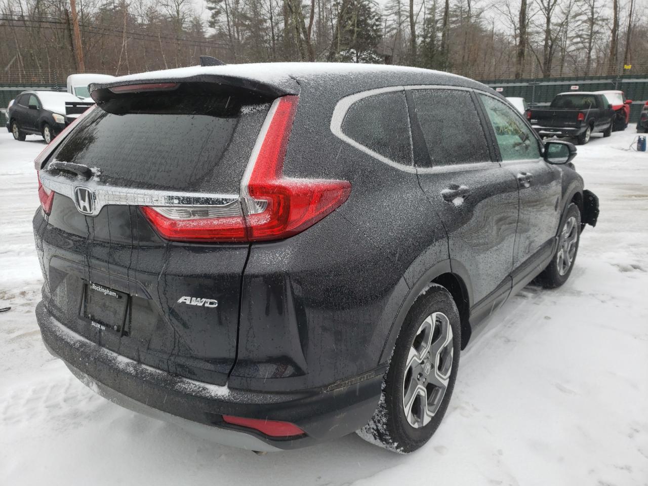 Photo 4 from auction – 2019 HONDA CR-V EX with VIN 2HKRW2H50KH621939