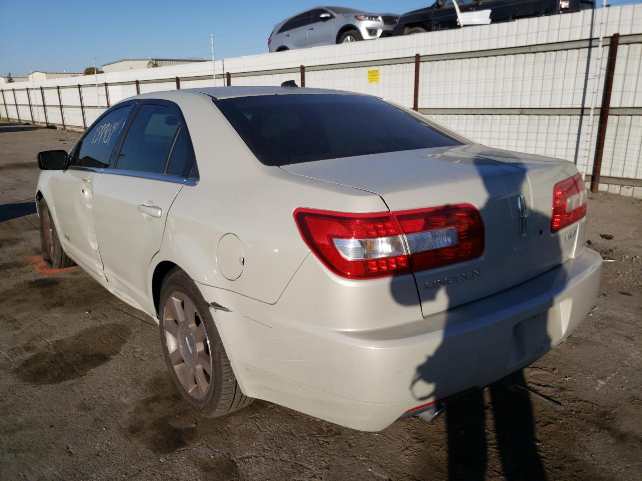 Photo 3 from auction – 2007 LINCOLN MKZ with VIN 3LNHM26T17R625064