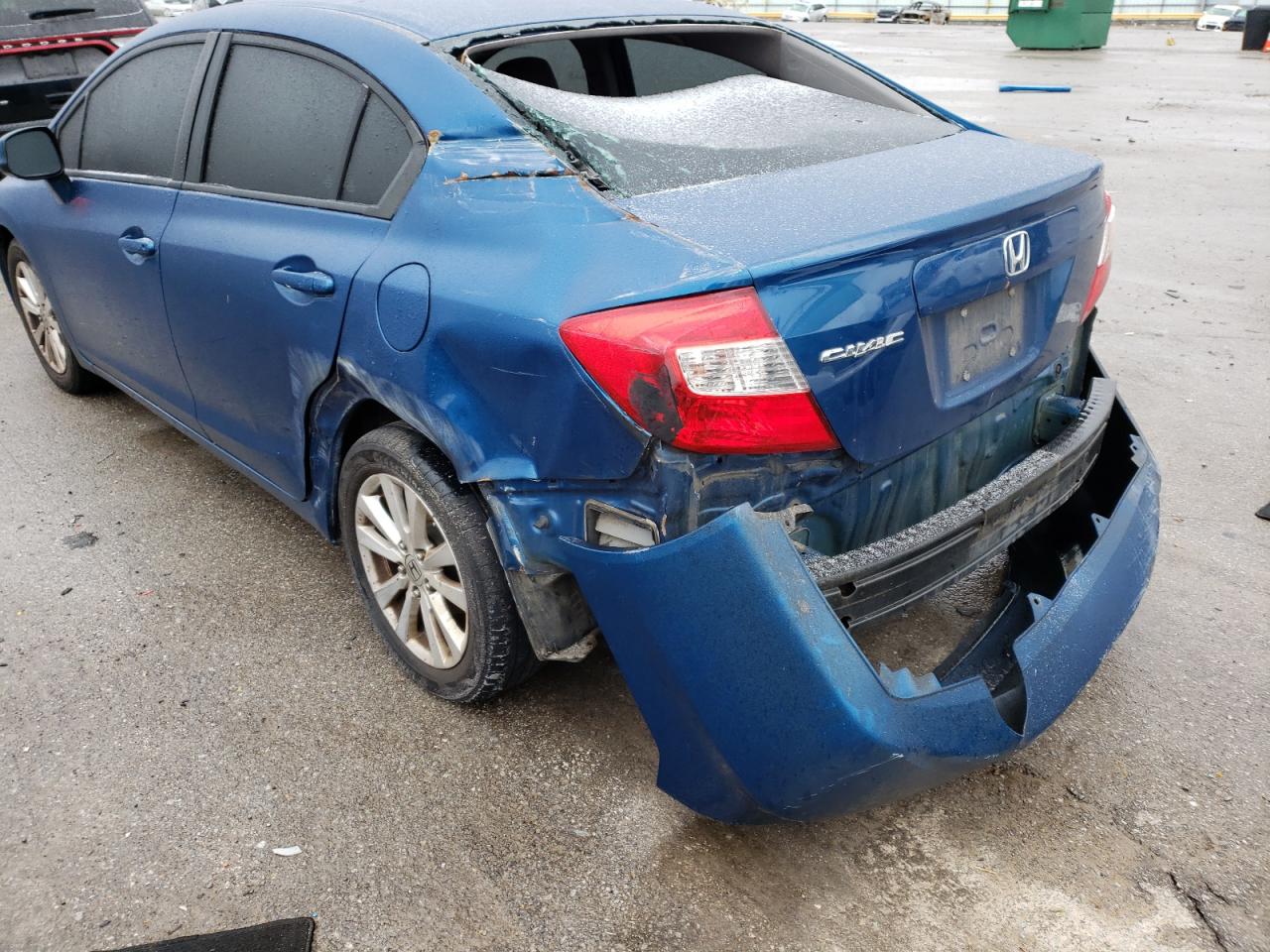 Photo 9 from auction – 2012 HONDA CIVIC EX with VIN 19XFB2F89CE080827