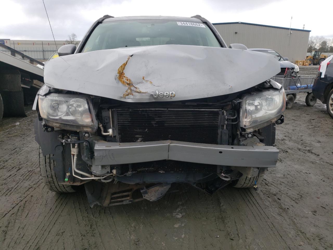 Photo 9 from auction – 2016 JEEP COMPASS with VIN 1C4NJDEB4GD765588