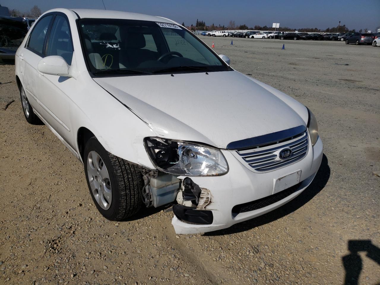 Photo 9 from auction – 2007 KIA SPECTRA EX with VIN KNAFE122275428369