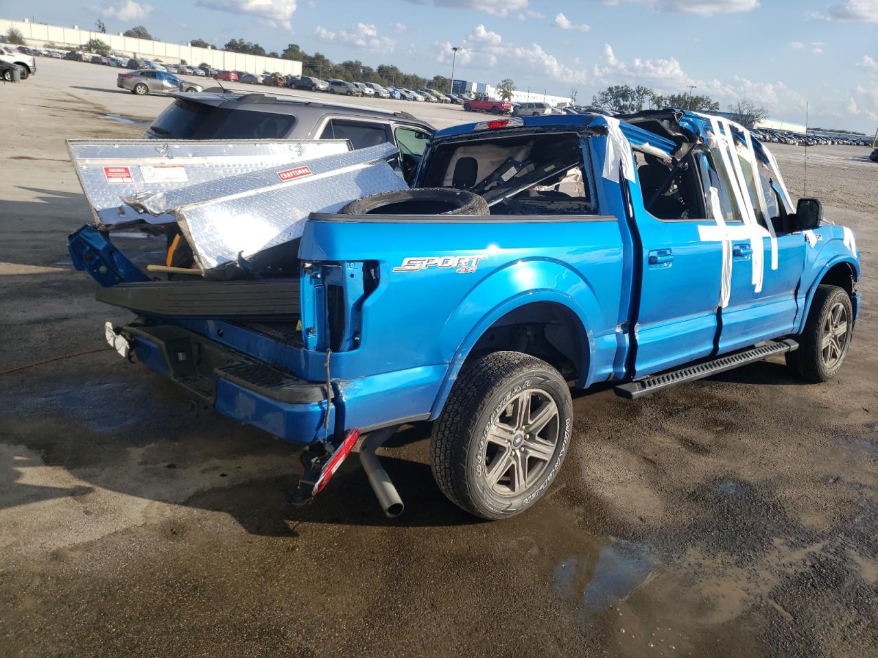 Photo 4 from auction – 2020 FORD F150 SUPER with VIN 1FTEW1E47LFC29878