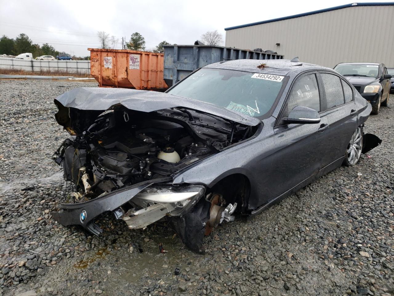 Photo 2 from auction – 2015 BMW 328 I with VIN WBA3A5G58FNS87539