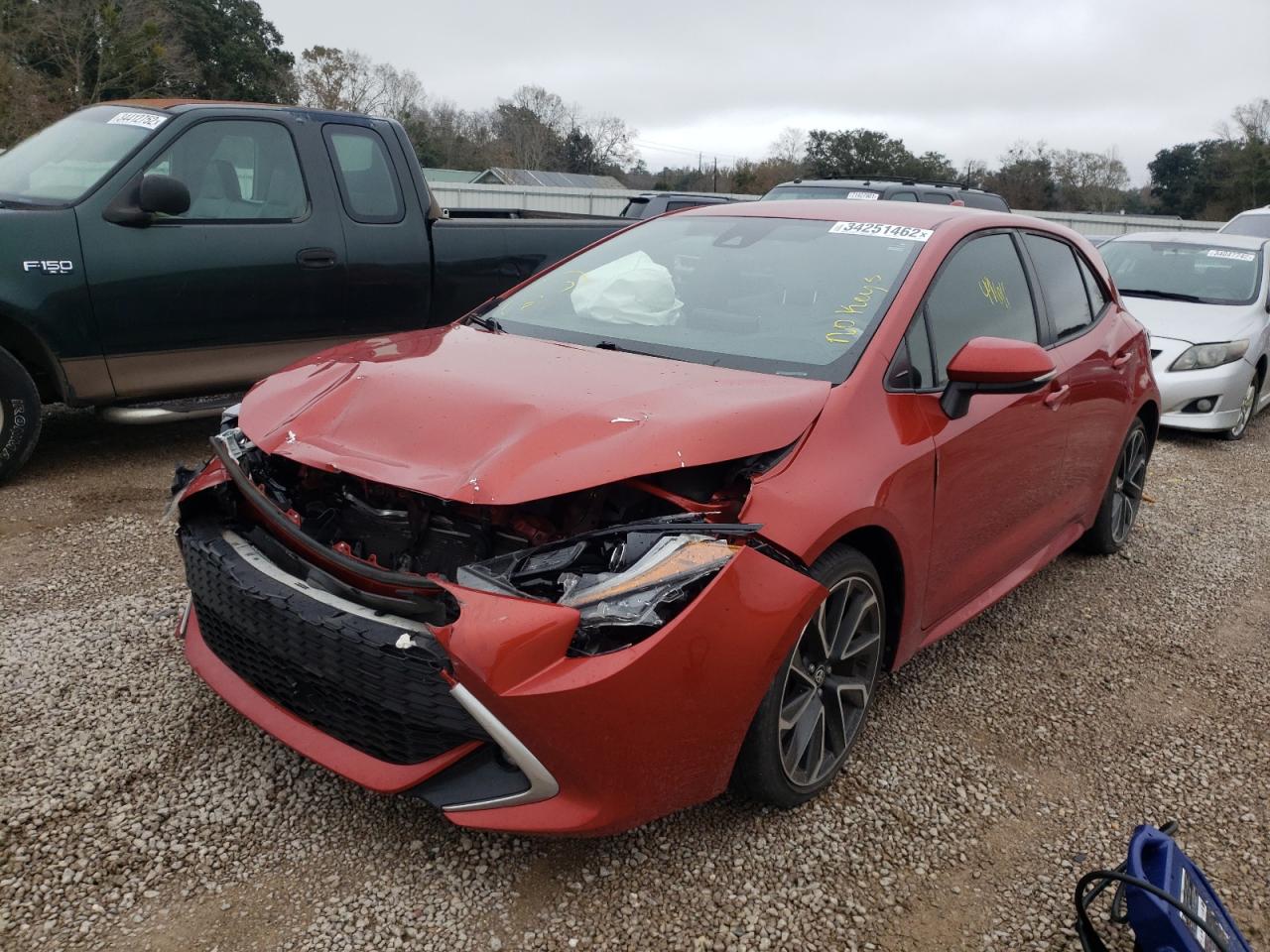 Photo 2 from auction – 2019 TOYOTA COROLLA SE with VIN JTNK4RBE8K3021394