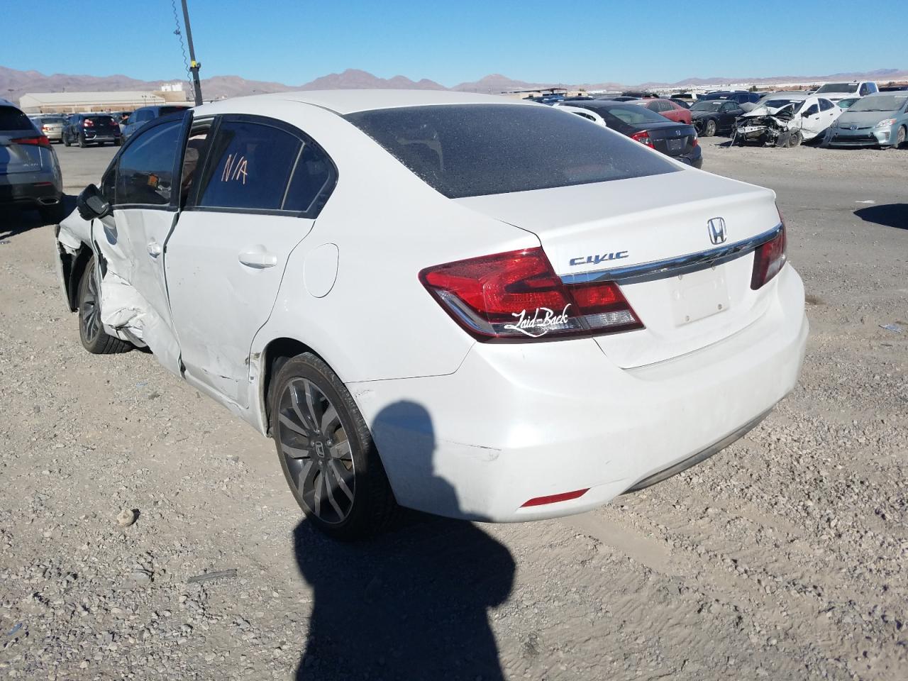 Photo 3 from auction – 2014 HONDA CIVIC EXL with VIN 19XFB2F93EE048631