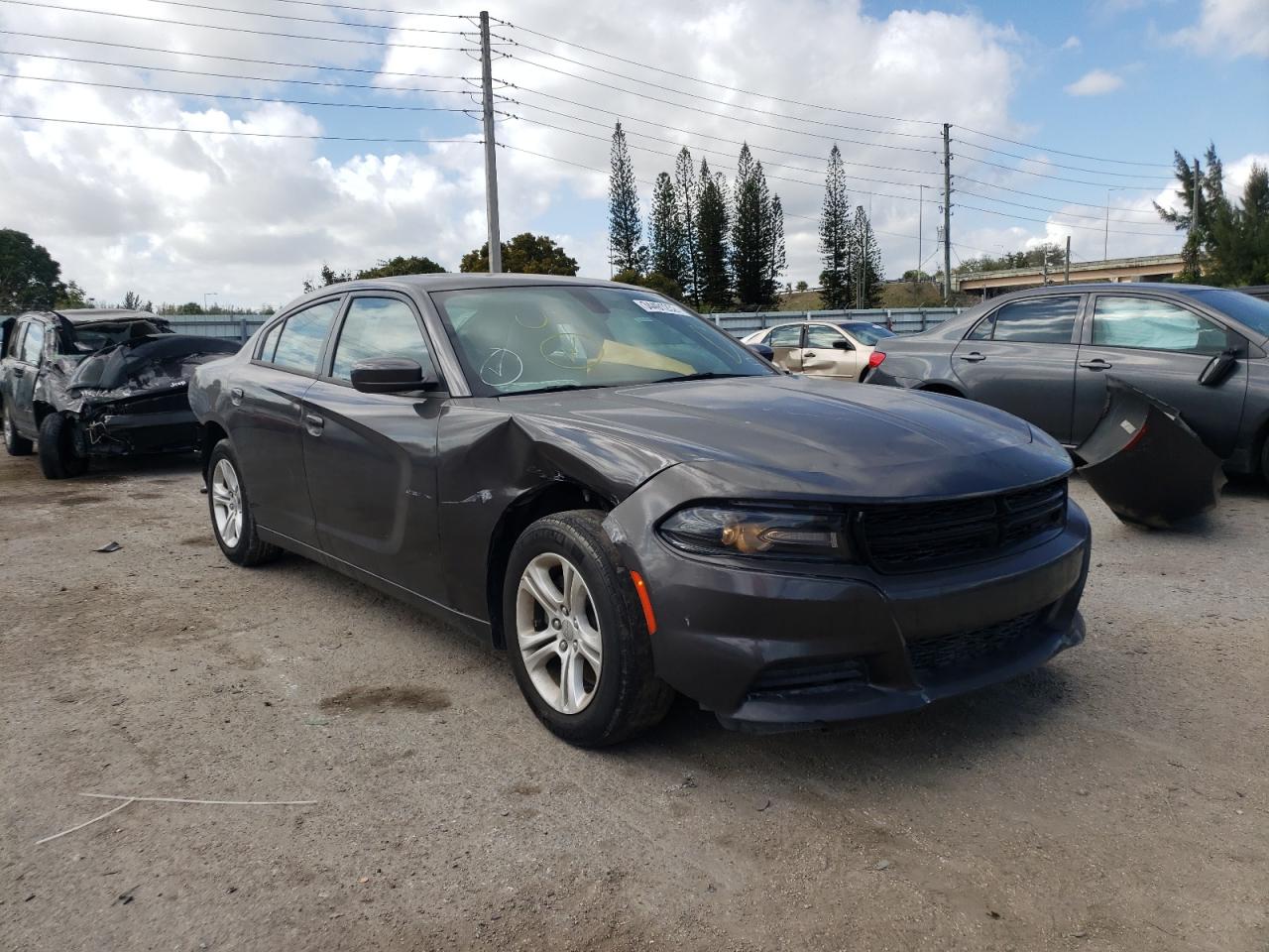 DODGE CHARGER SX 2019 with VIN 2C3CDXBG0KH698794 - Photo from auction