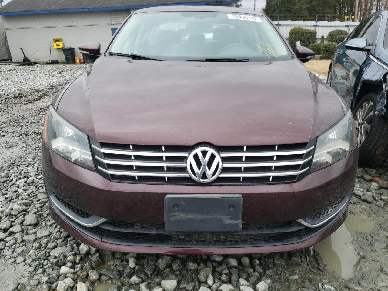 Photo 9 from auction – 2012 VOLKSWAGEN PASSAT S with VIN 1VWAP7A39CC032706